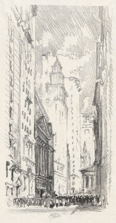 La Bourse, n°4 dans la collection Iconophile Club - Joseph Pennell