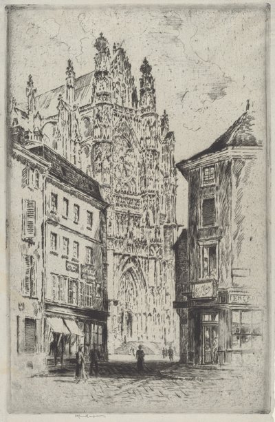 Le transept, Beauvais - Joseph Pennell