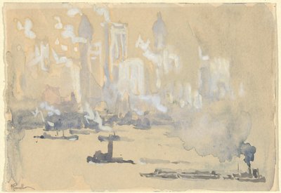Remorqueurs - Joseph Pennell