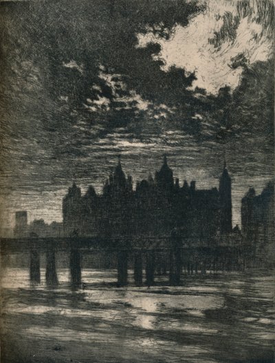 Whitehall Court, 1903 - Joseph Pennell