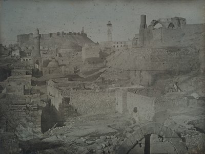 Alep, vue de la porte d