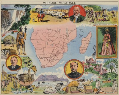 Afrique Australe - Joseph Porphyre Pinchon