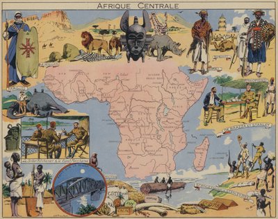 Afrique Centrale - Joseph Porphyre Pinchon