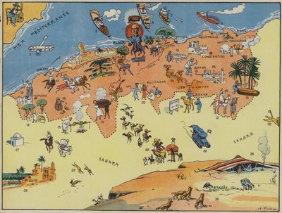 Algérie - Joseph Porphyre Pinchon