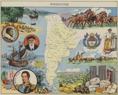 Argentine - Joseph Porphyre Pinchon
