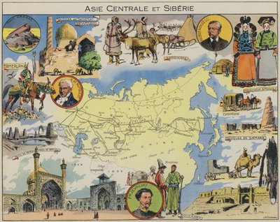 Asie Centrale et Sibérie - Joseph Porphyre Pinchon