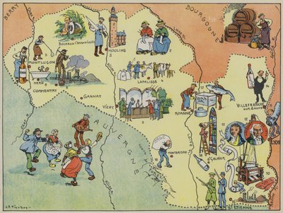 Bourbonnais-Lyonnais - Joseph Porphyre Pinchon