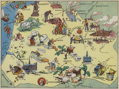 Flandre, Artois, Picardie - Joseph Porphyre Pinchon