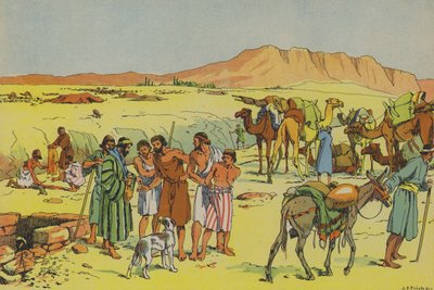 Joseph vendu en captivité - Joseph Porphyre Pinchon