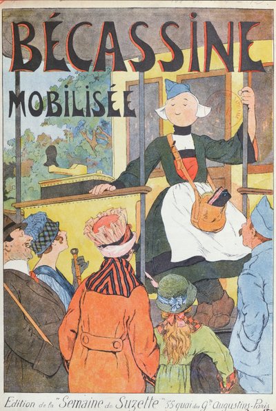 Le départ de Bécassine, couverture de 