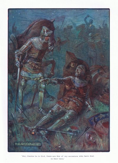 Mais grâce à Dieu, il y a peu de mes ancêtres qui sont morts dans leur lit - Joseph Ratcliffe Skelton