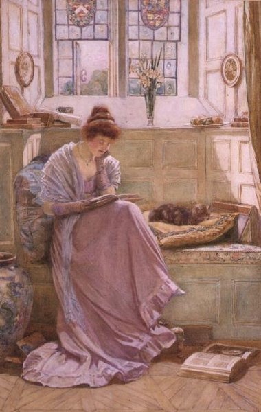 Près de la fenêtre - Joseph Ratcliffe Skelton
