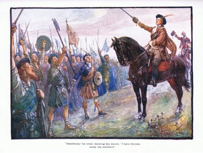 Messieurs, cria-t-il en dégainant son épée, j