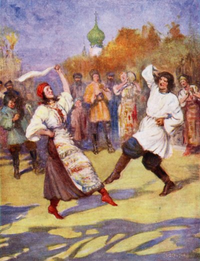 Danse paysanne russe - Joseph Ratcliffe Skelton