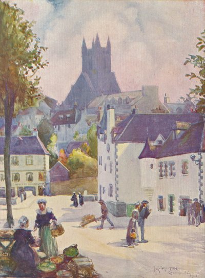 Printemps en Bretagne Quimperlé, 1911, 1913 - Joseph Ratcliffe Skelton