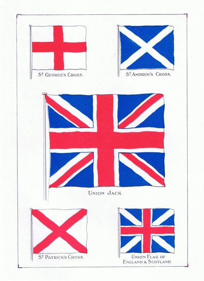 Les drapeaux du Royaume-Uni (vers 1910) - Joseph Ratcliffe Skelton