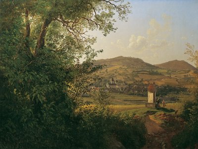 Vue de Pöggstall - Joseph Rebell