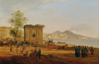 Le golfe de Naples avec des scènes de la vie populaire - Joseph Rebell