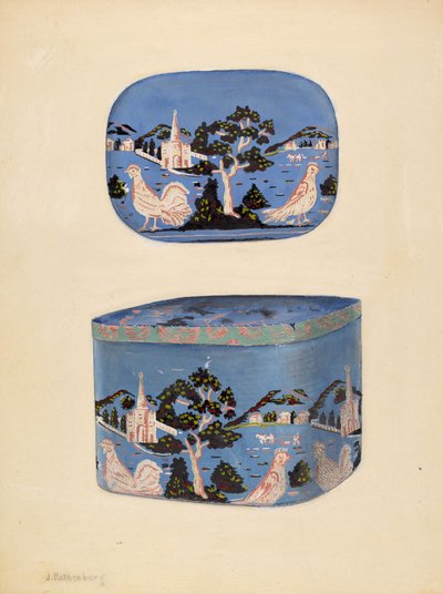 Boîte à chapeaux, vers 1937 - Joseph Rothenberg