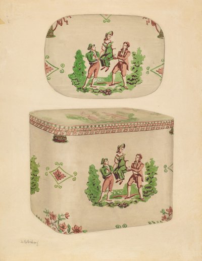 Boîte à chapeaux, vers 1937 - Joseph Rothenberg