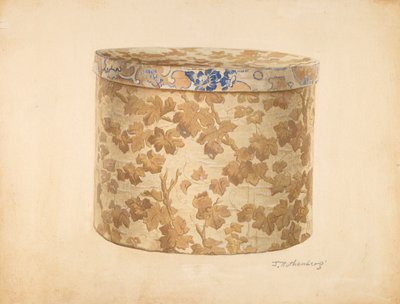 Boîte à chapeaux, vers 1939 - Joseph Rothenberg