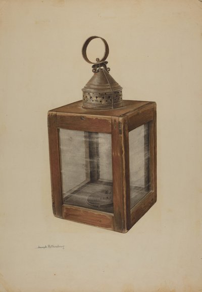 Lanterne à main, vers 1938 - Joseph Rothenberg