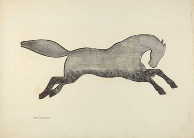 Girouette en forme de cheval, 1935-1942 - Joseph Rothenberg