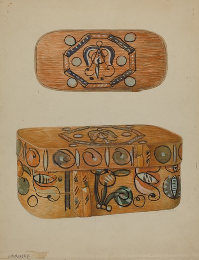 Boîte allemande de Pennsylvanie - Joseph Rothenberg