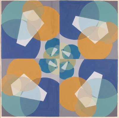 Carré vert (de la série, les bases mathématiques des arts) - Joseph Schillinger