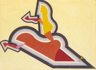 Étude en rythme : Rouge et or - Joseph Schillinger