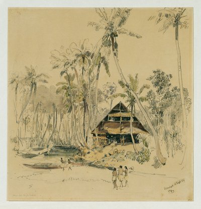 La maison du missionnaire sur l