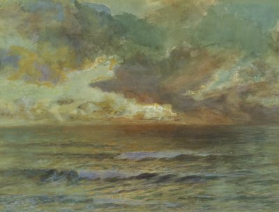 Coucher de soleil à Seascale - Joseph Severn