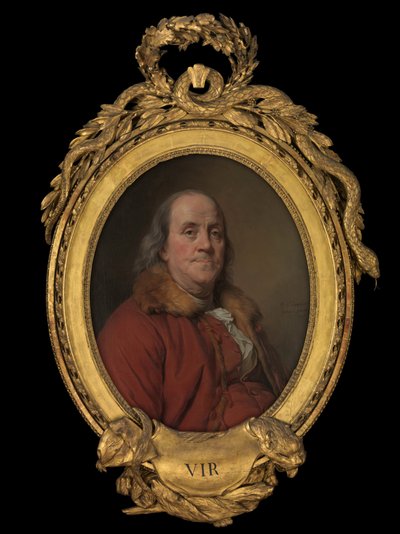 Benjamin Franklin - Joseph Siffred Duplessis