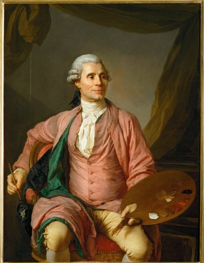 Joseph-Marie Vien, painter … - Joseph Siffred Duplessis