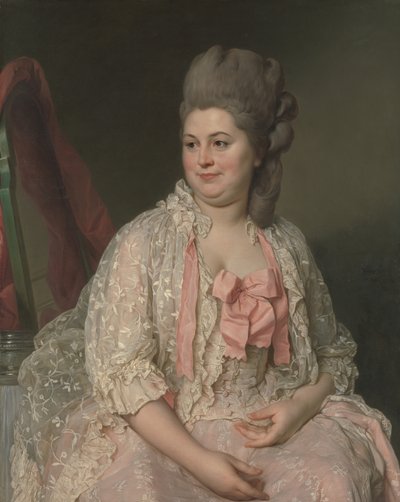 Madame de Saint-Morys Éléonore Élisabeth Angélique de Beauterne - Joseph Siffred Duplessis
