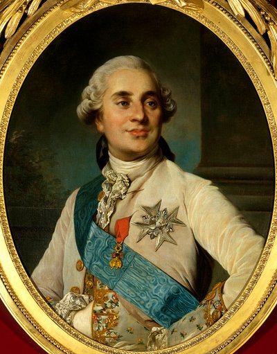 Portrait de Louis XVI, Roi de France - Joseph Siffred Duplessis