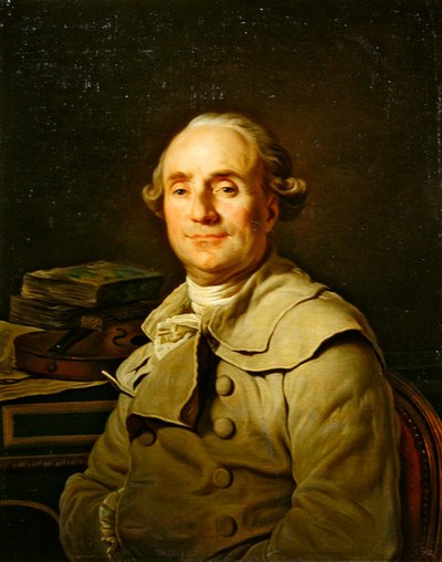 Portrait de Michel-Paul Guy de Chabanon - Joseph Siffred Duplessis