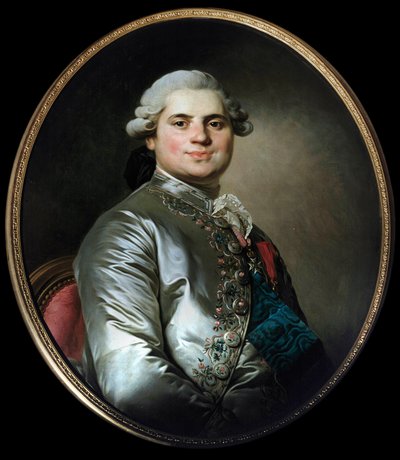 Portrait du comte de Provence (1755-1824), devenu Louis XVIII - Joseph Siffred Duplessis