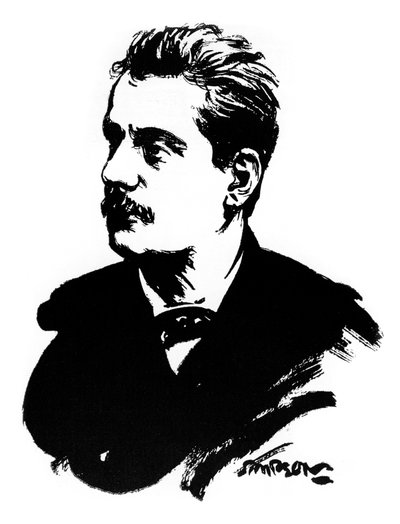 Giacomo Puccini, compositeur italien, 1912 - Joseph Simpson
