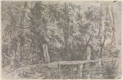 Paysage avec pont - Joseph Stannard