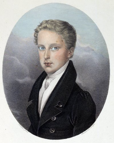 Portrait du duc de Reichstadt (1811-1832), fils de Napoléon Ier et de Marie-Louise d