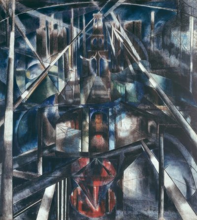 Pont de Brooklyn - Joseph Stella