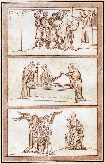 La vie de Thomas Becket, 1801 - Joseph Strutt