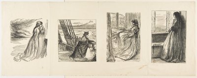 Le Fonds de secours dans le Lancashire, La fille du Major, Le matin avant le massacre de St..., 1862 - Joseph Swain