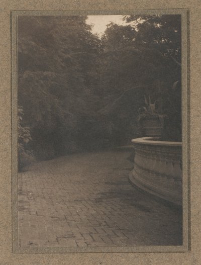 Scènes dans un jardin - Joseph T. Keiley