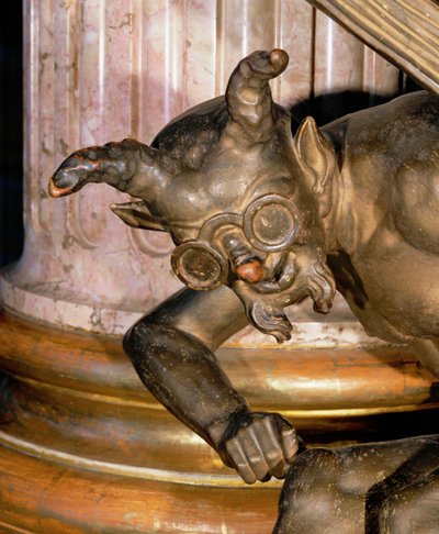 Un diable portant des lunettes - Joseph Thaddaeus Stammel