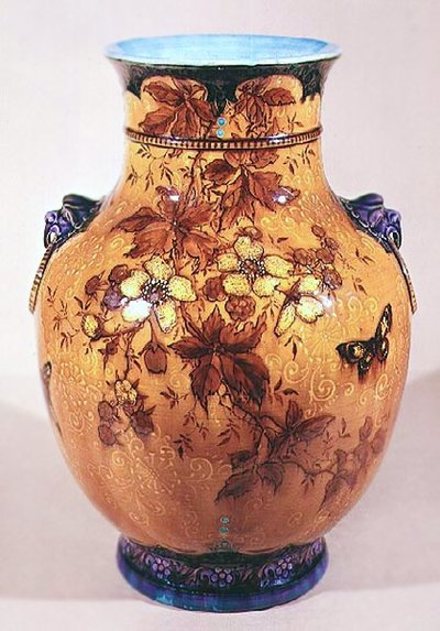 Vase, vers 1870-80 - Joseph Theodore Deck