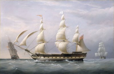 Le navire de la Compagnie des Indes orientales 