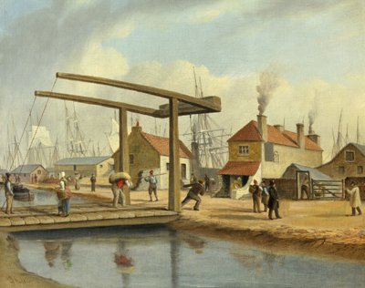 Le canal de Monmouthshire à Newport, 1800-1850 - Joseph Walter