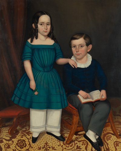 John et Louisa Stock, 1845 - Joseph Whiting Stock